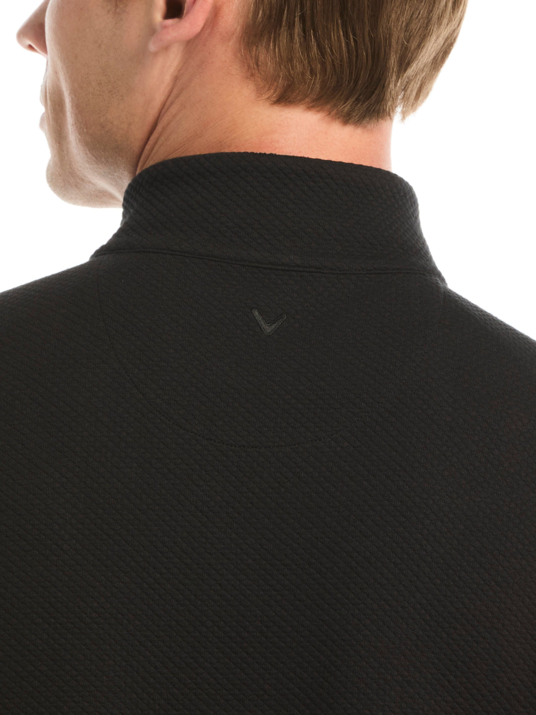 Men's Midweight Argyle Quarter Zip