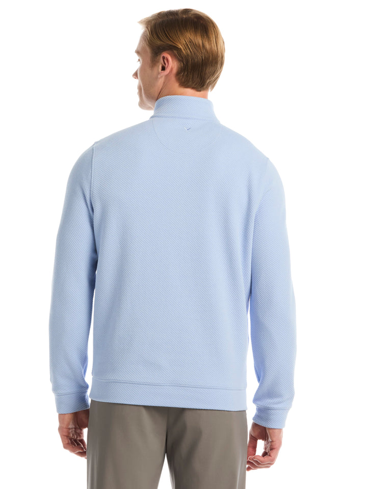 Men's Midweight Argyle Quarter Zip