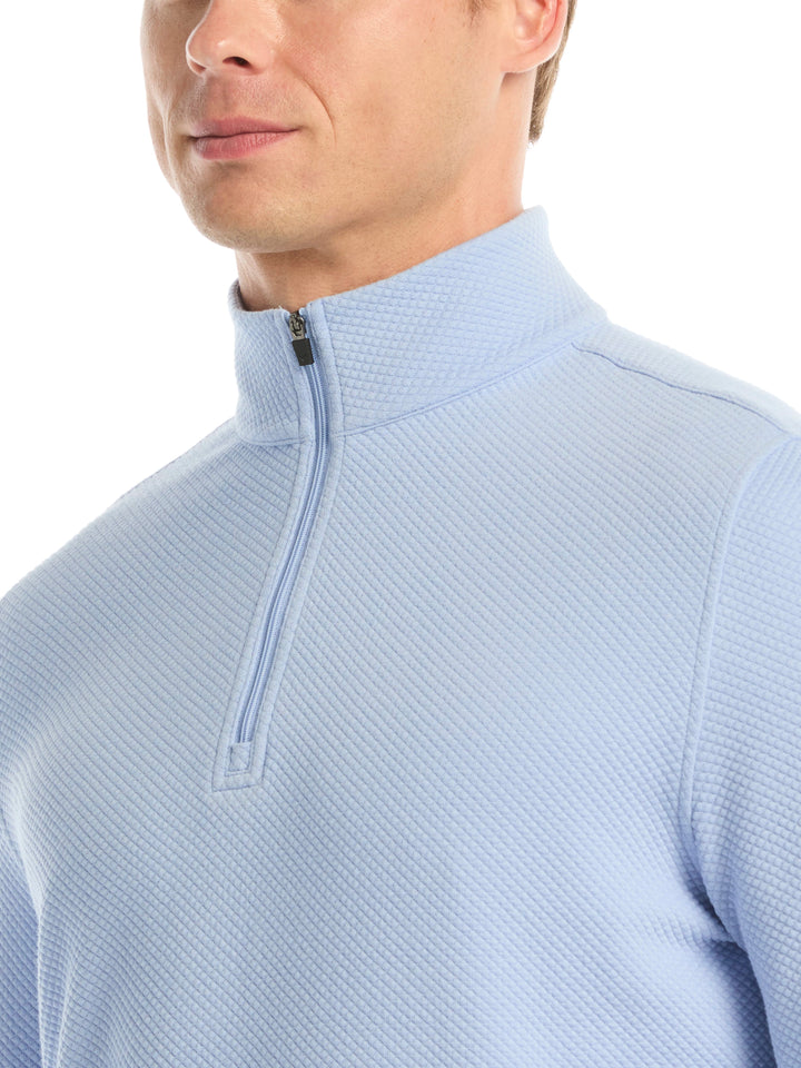 Men's Midweight Argyle Quarter Zip