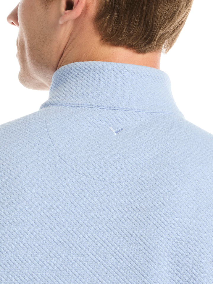 Men's Midweight Argyle Quarter Zip