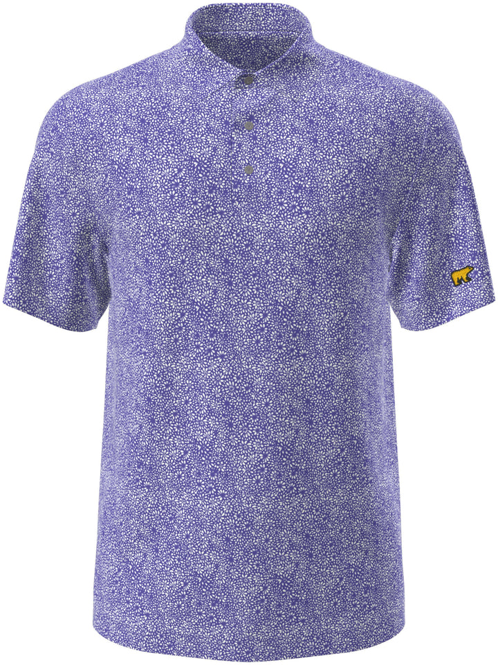 Men's Mini Floral Polo