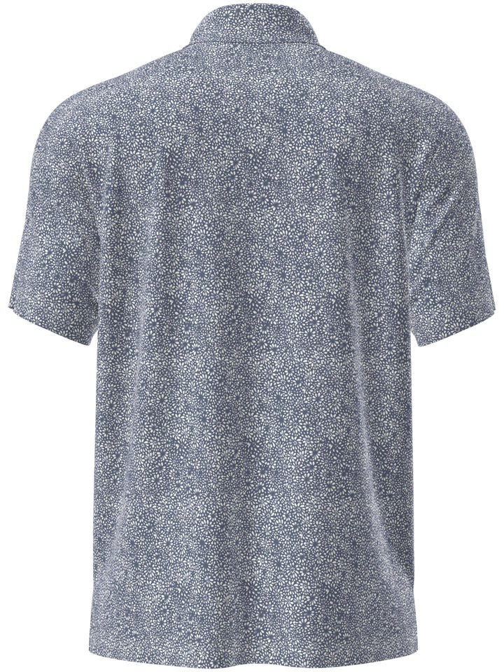 Men's Mini Floral Polo