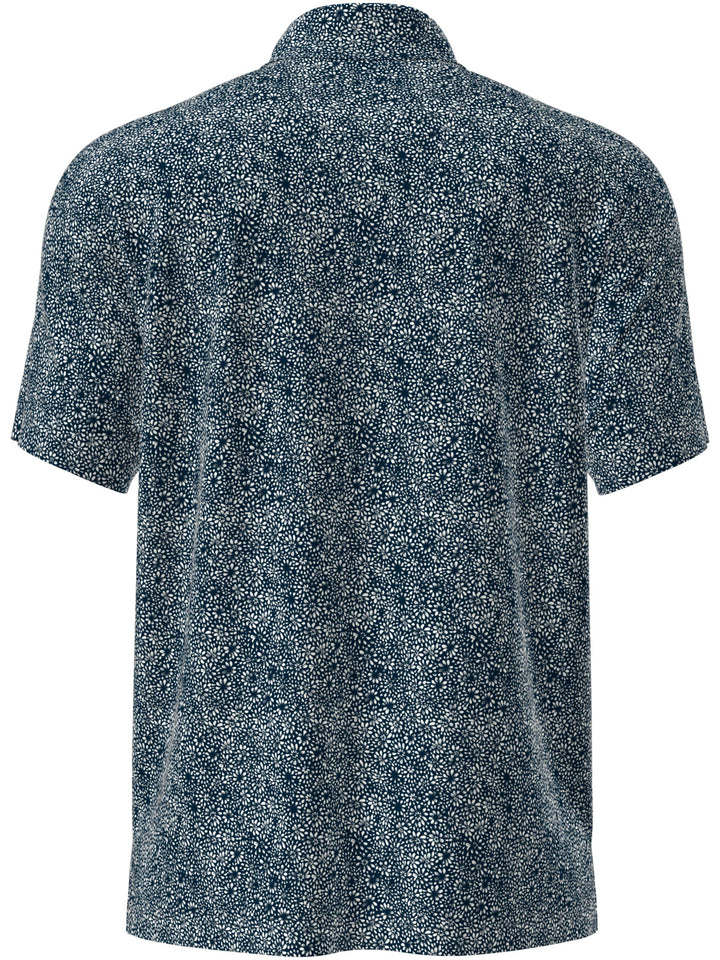 Men's Mini Floral Polo