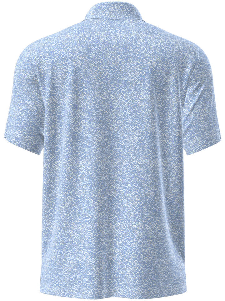 Men's Mini Floral Polo