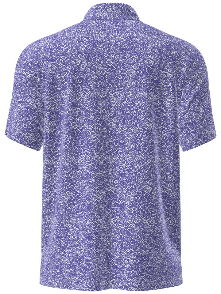 Men's Mini Floral Polo