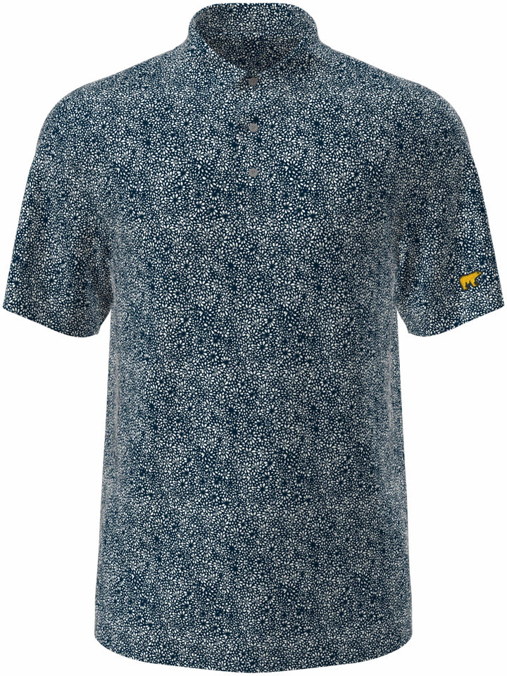 Men's Mini Floral Polo