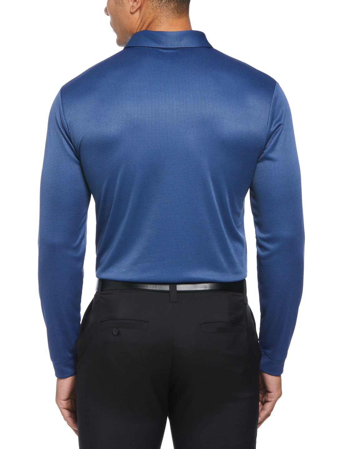 Mini Jacquard Golf Polo (Peacoat) 