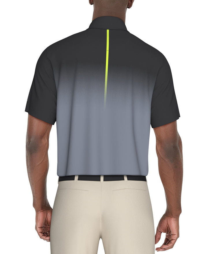 Ombre Print Golf Polo (Iron Gate) 