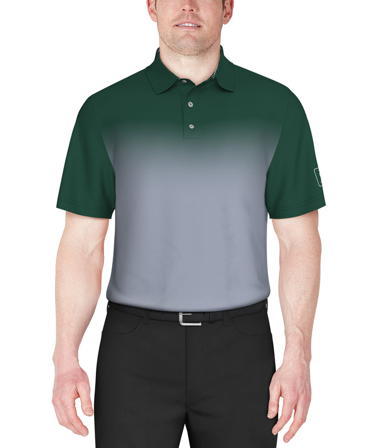 Ombre Print Golf Polo (Storm) 