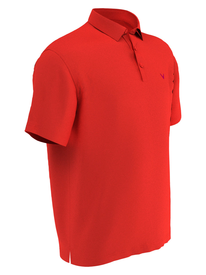 Mens Opti Dri Stretch Polo (Poppy Red) 