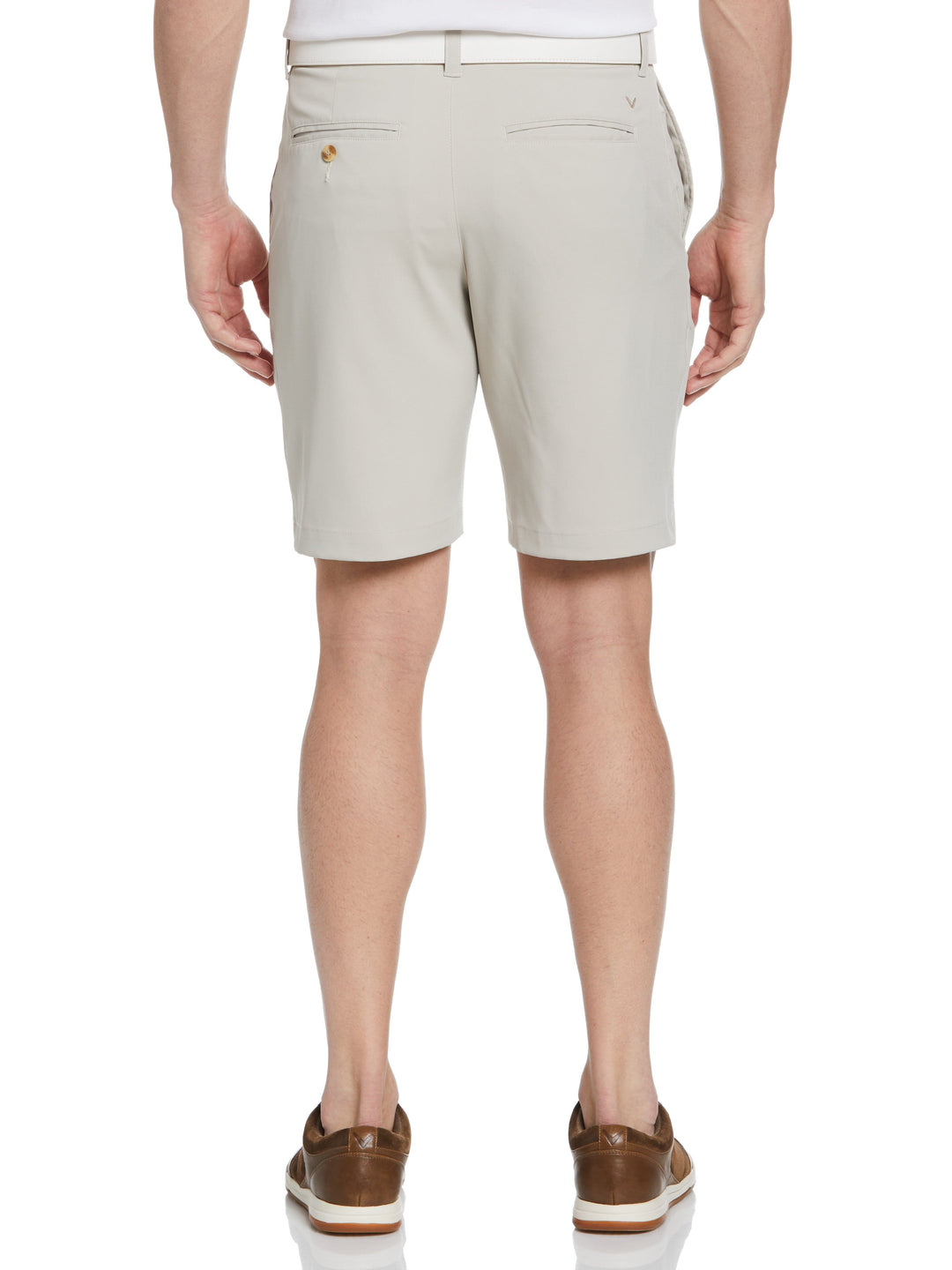 Men's Opti-Stretch Solid Short with Active Waistband | 9" Inseam