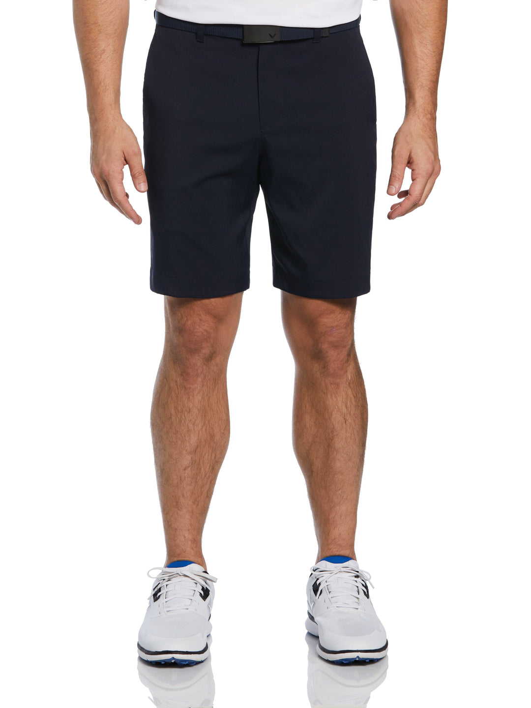 Men's Opti-Stretch Solid Short with Active Waistband | 9" Inseam