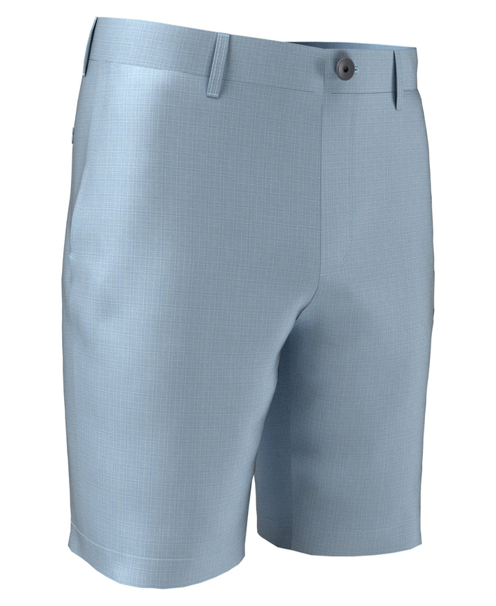Original Plaid 8" Golf Short (Powder Blue) 