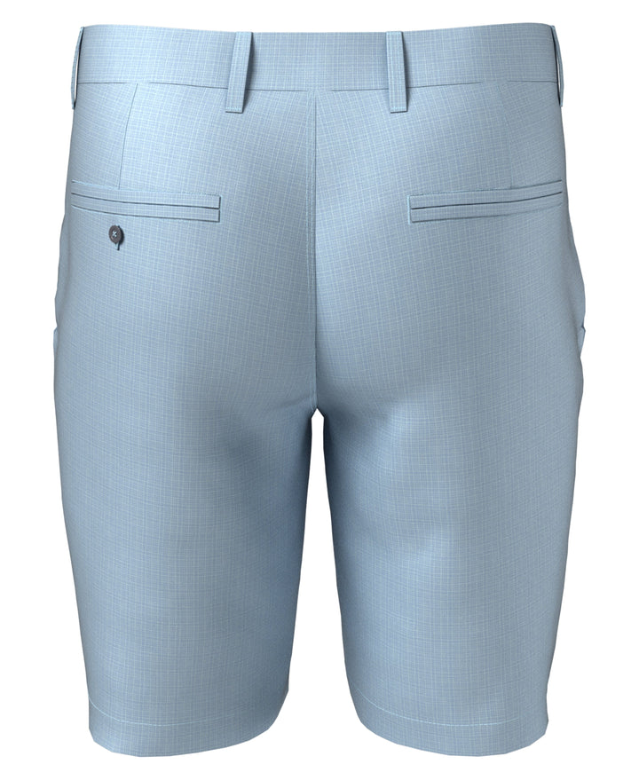 Original Plaid 8" Golf Short (Powder Blue) 