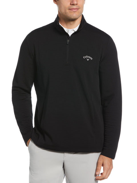 1/4 Zip Golf Jacket (Caviar) 