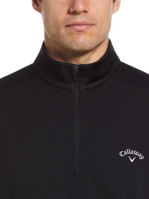 1/4 Zip Golf Jacket (Caviar) 