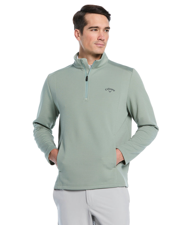 Ottoman Quarter Zip Golf Base Layer (Lily Pad) 