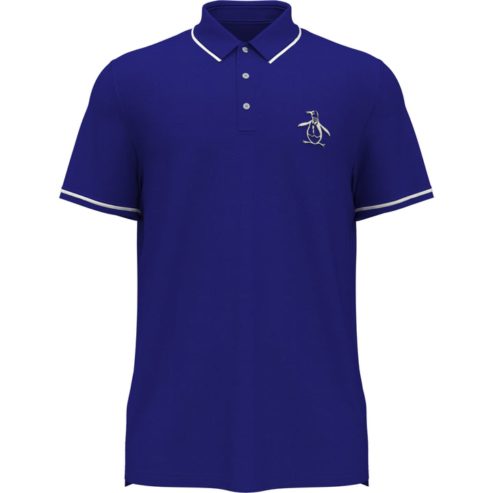 Men's Oversized Pete Tipped Short Sleeve Golf Polo Shirt
