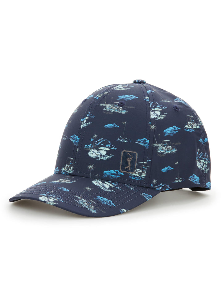 PGA TOUR CONVERSATIONAL ADJUSTABLE CAP (Peacoat) 