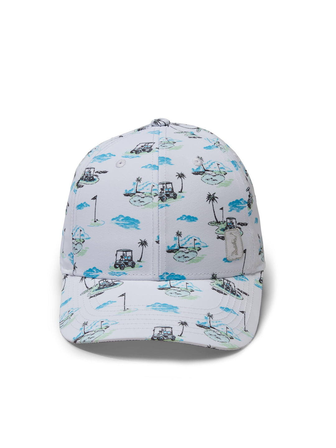 PGA TOUR CONVERSATIONAL ADJUSTABLE CAP (Bright White) 