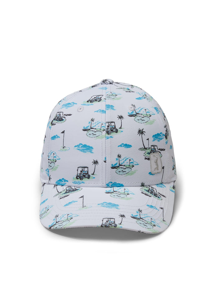 PGA TOUR CONVERSATIONAL ADJUSTABLE CAP (Bright White) 