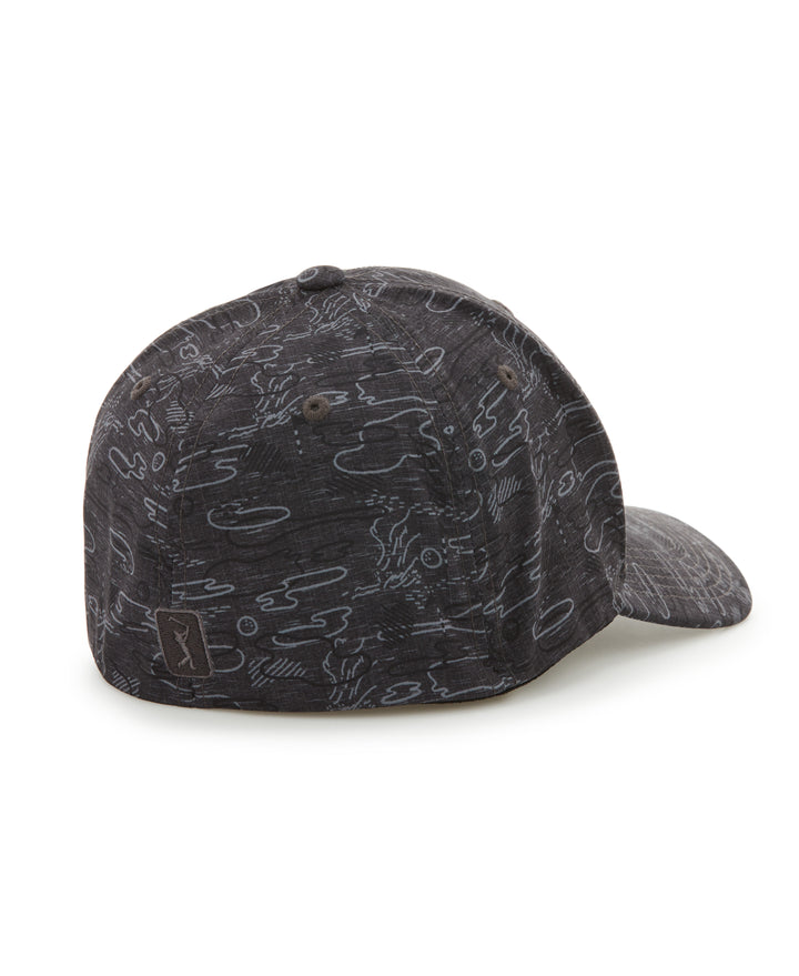 PGA Tour Conversational Flex Cap (Caviar) 
