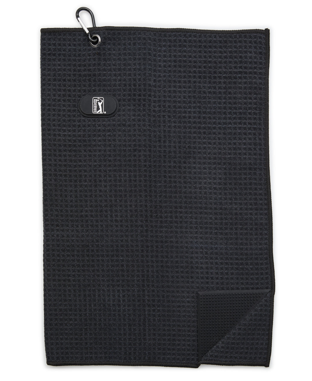 PGAT Solid Waffle Magnet Towel (Caviar) 