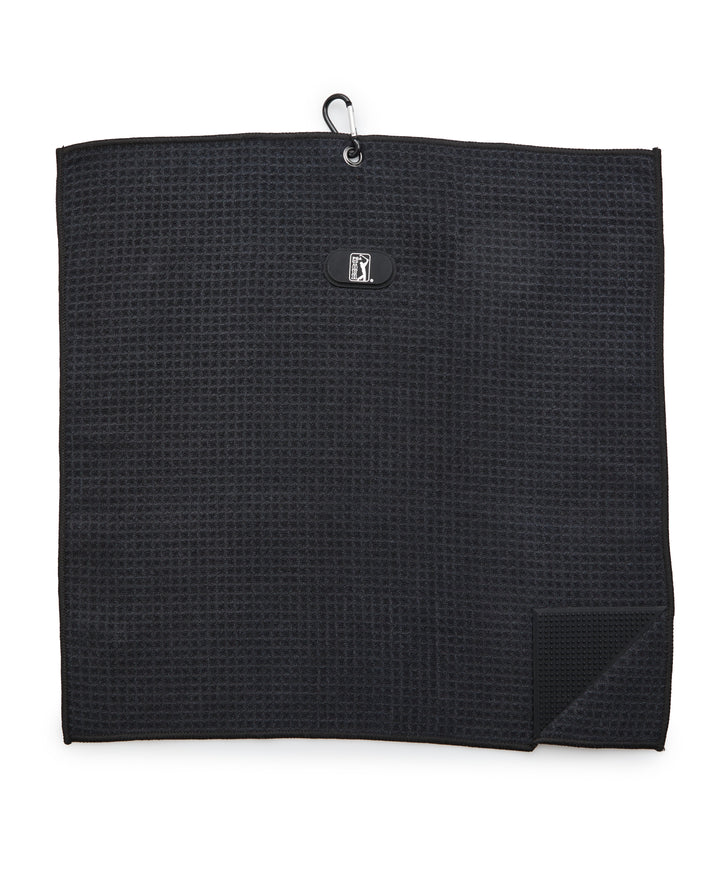 PGAT Solid Waffle Magnet Towel (Caviar) 