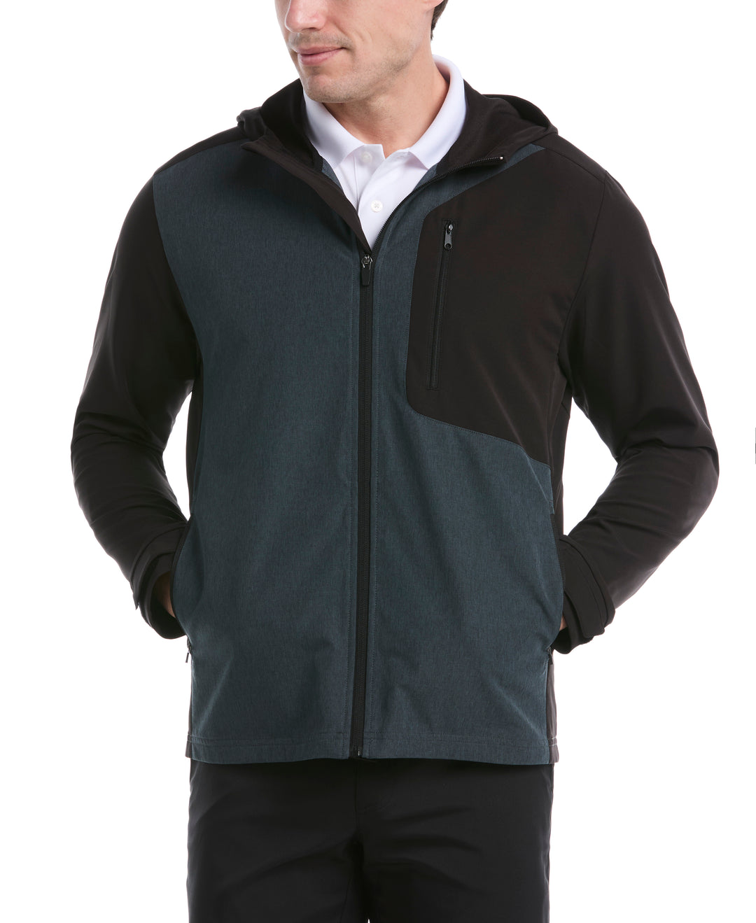 Packable Golf Hoodie WWR Jacket (Caviar) 