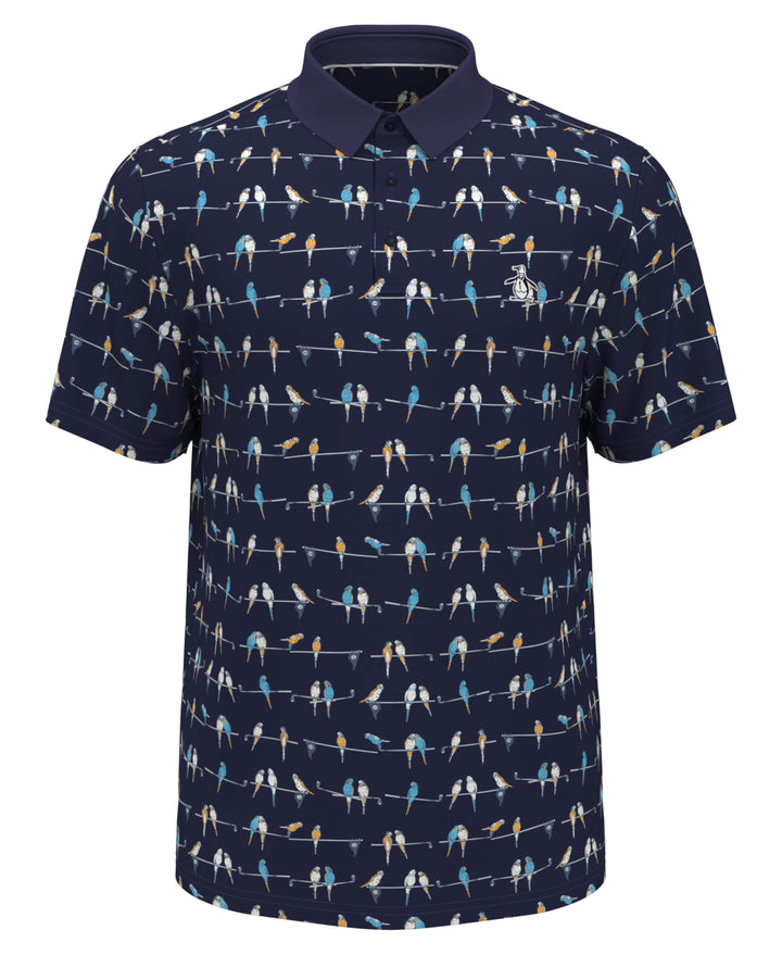 Parrot's Club Print Polo (Astral Night) 