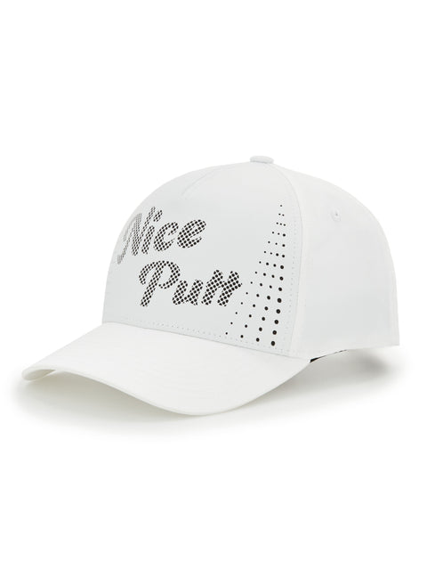 PGA TOUR PERFORATED NICE PUTT CAP (Bright White) 