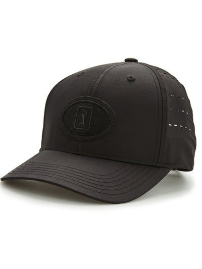 Men's Perforated Oval Patch Golf Cap