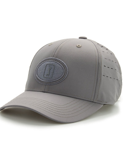 Men's Perforated Oval Patch Golf Cap