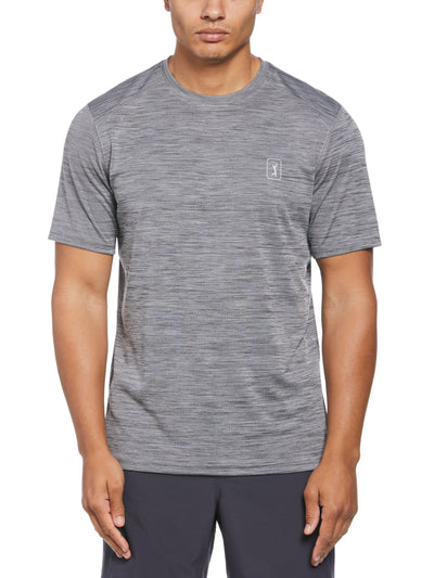 Performance Crew Golf Tee (Grey Heather) 