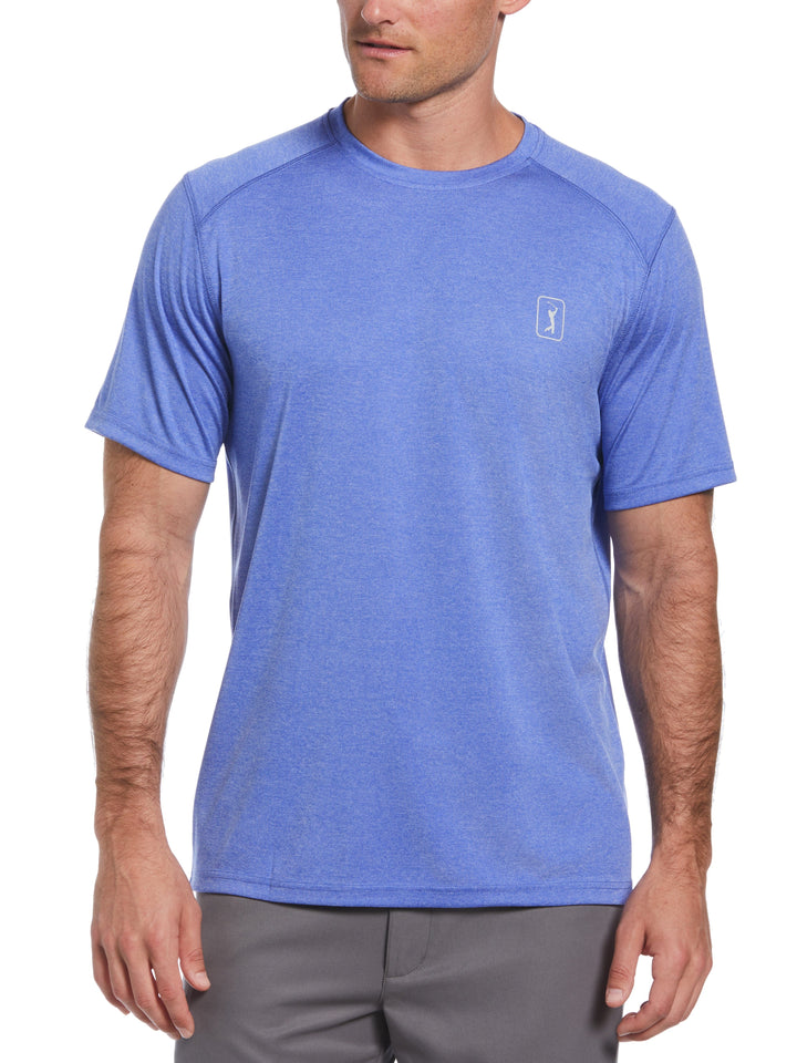 Performance Crew Golf Tee (Lt Dazzli Bl Htr) 
