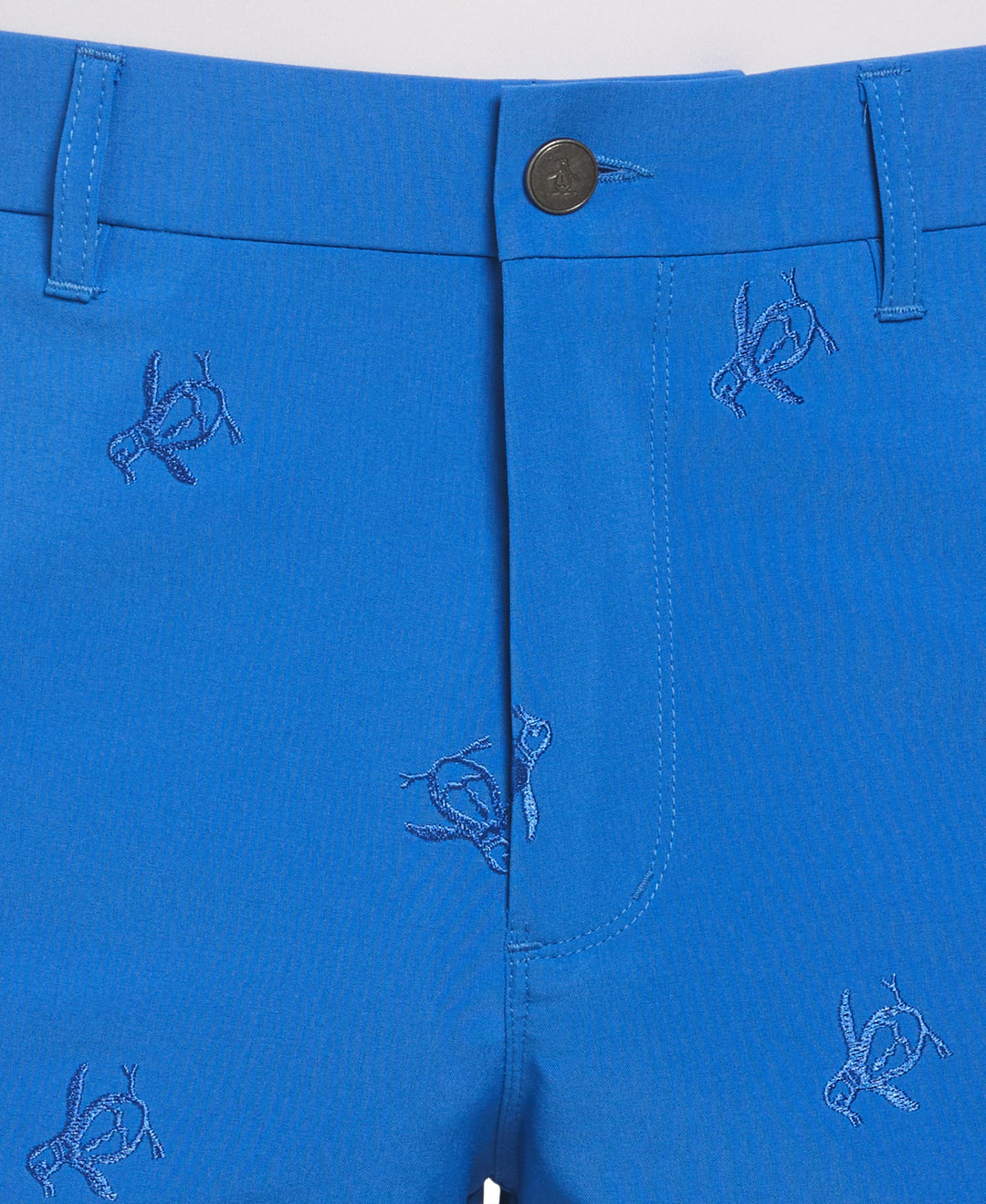 Pete Embroidered Flat Front Golf Shorts (Nebulas) 
