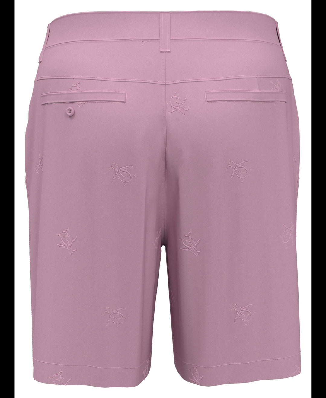 Pete Embroidered Flat Front Golf Shorts (Gelato Pink) 