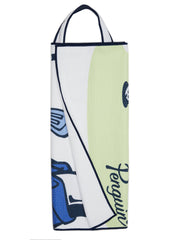 Pete's Birdie Waffle Golf Towel   (Bright White) 