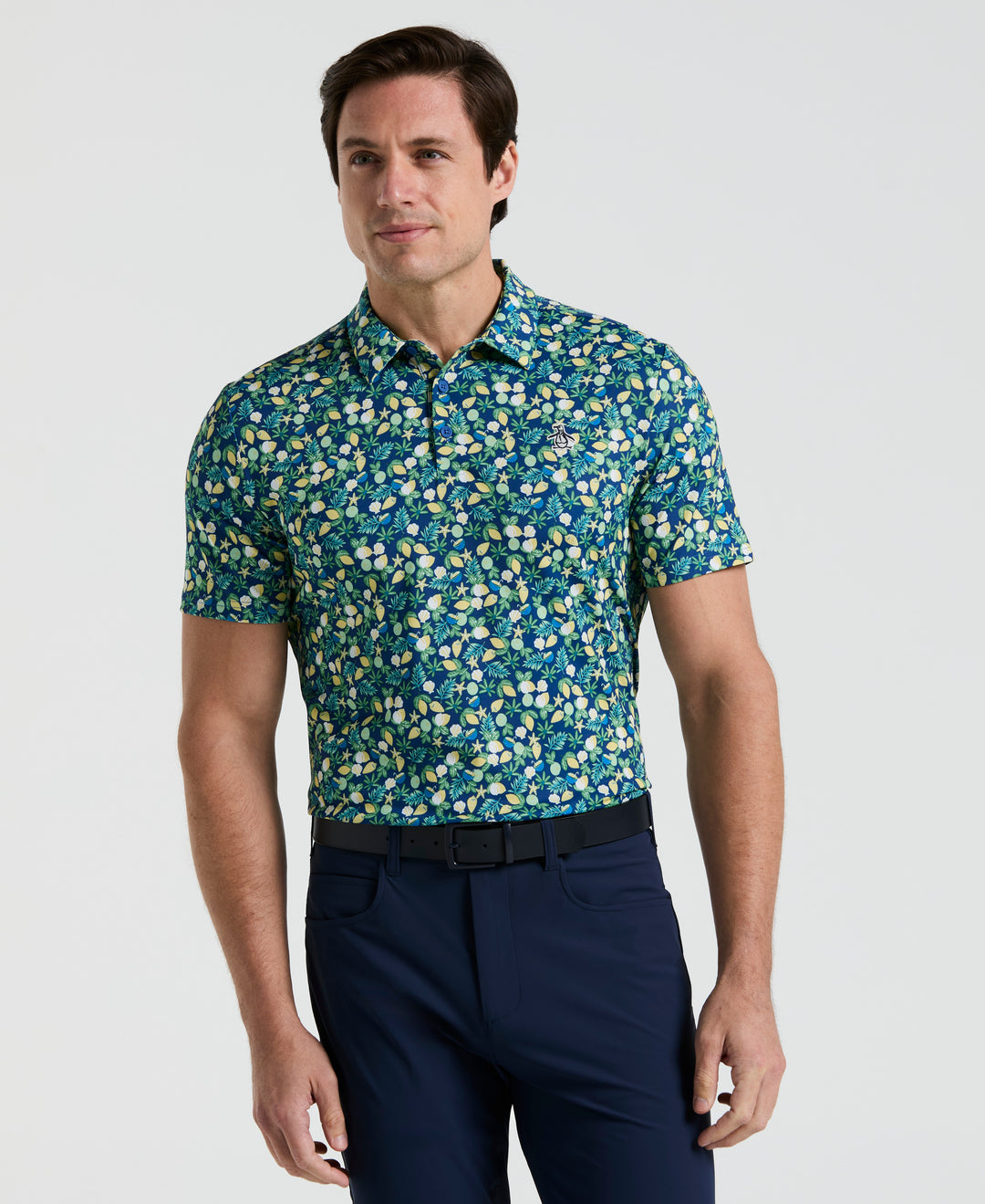Pete's Coconut Caddy Golf Polo (Galaxy Blue) 