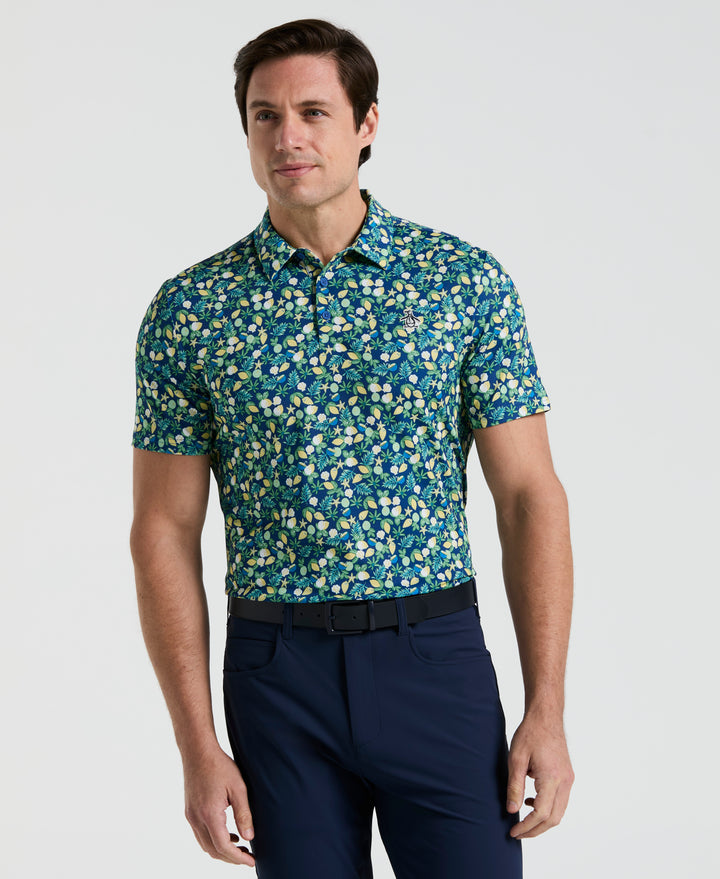 Pete's Coconut Caddy Golf Polo (Galaxy Blue) 