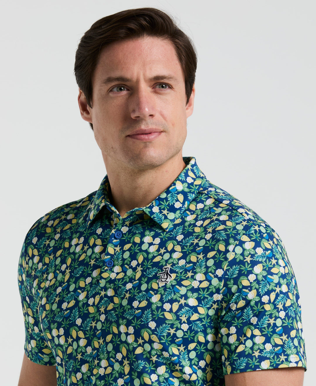 Pete's Coconut Caddy Golf Polo (Galaxy Blue) 