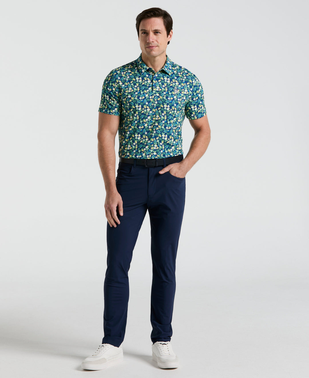 Pete's Coconut Caddy Golf Polo (Galaxy Blue) 