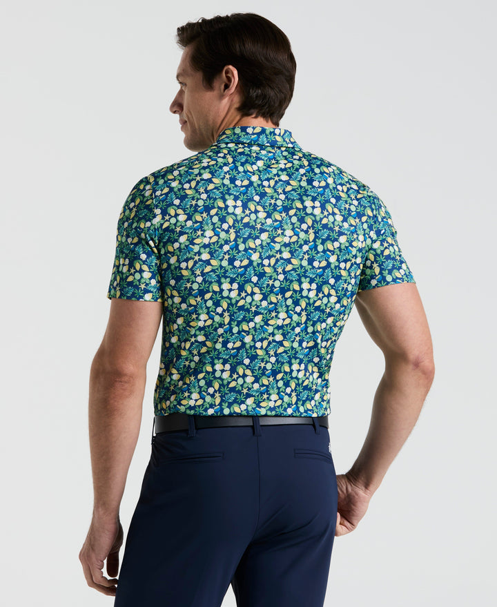 Pete's Coconut Caddy Golf Polo (Galaxy Blue) 