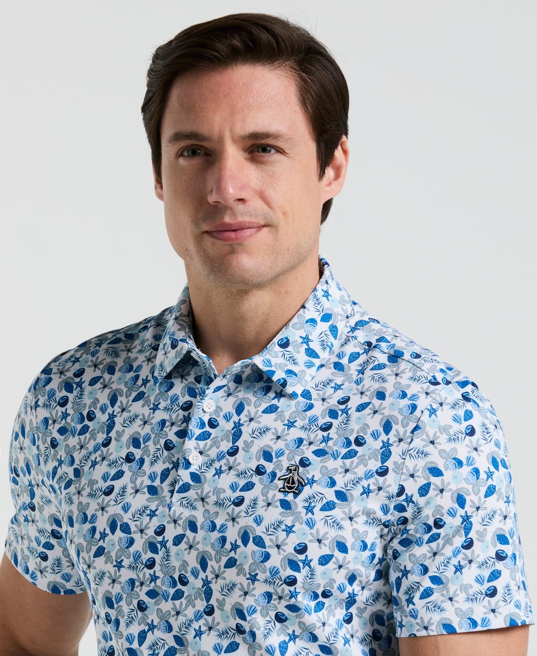 Pete's Coconut Caddy Golf Polo (Bright White) 