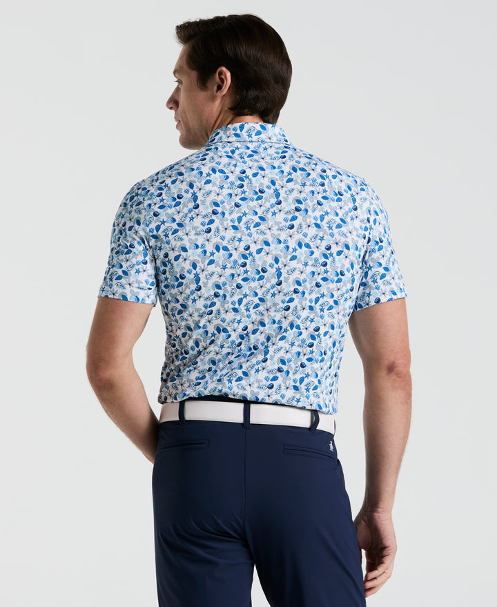 Pete's Coconut Caddy Golf Polo (Bright White) 