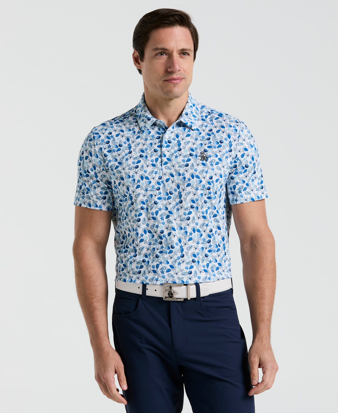 Pete's Coconut Caddy Golf Polo (Bright White) 