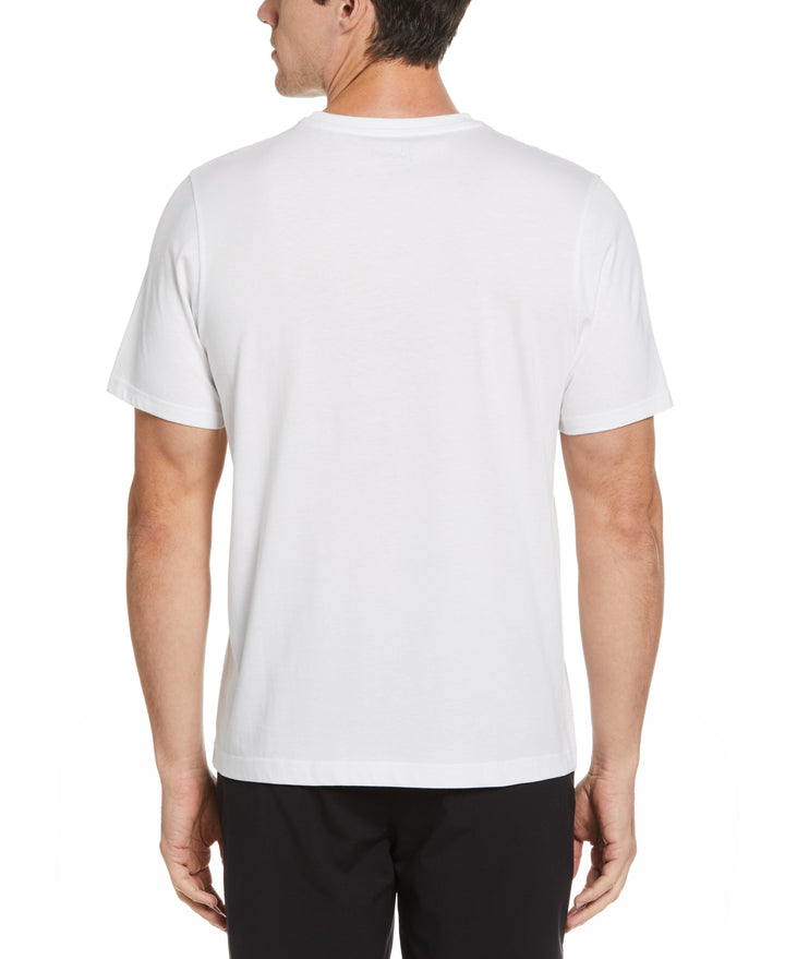 Pete's In Da Party Print Golf Tee (Bright White) 