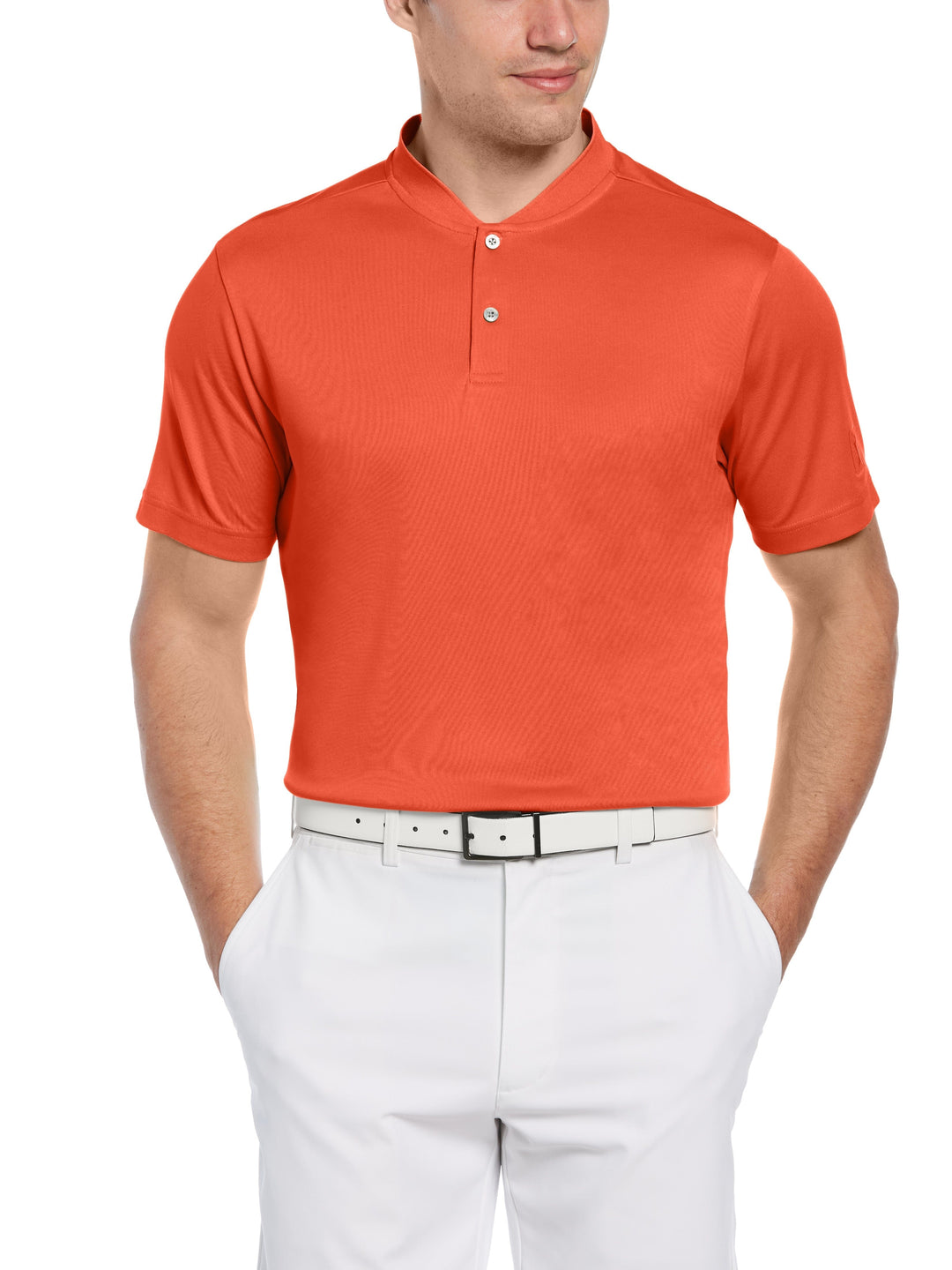 Men's Pique Polo with Casual Collar (Firelight)