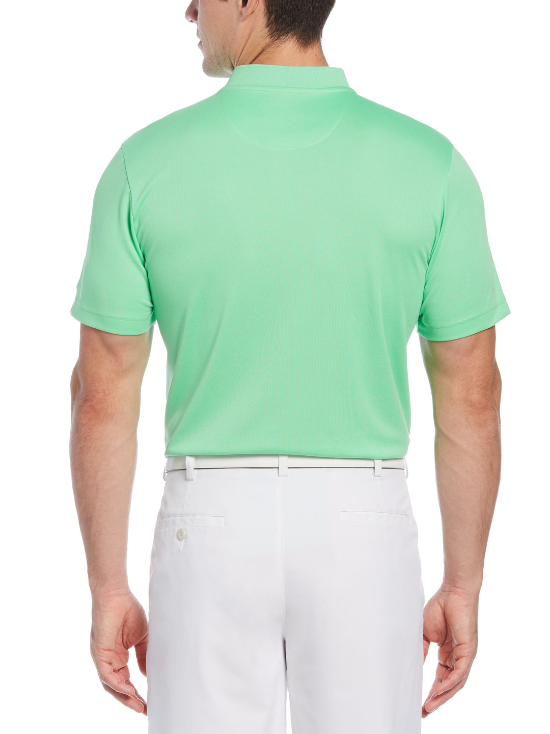 Men's Pique Polo with Casual Collar (Spring Bouquet)