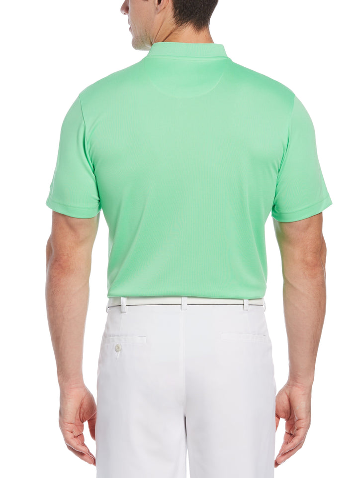 Men's Pique Polo with Casual Collar (Spring Bouquet)